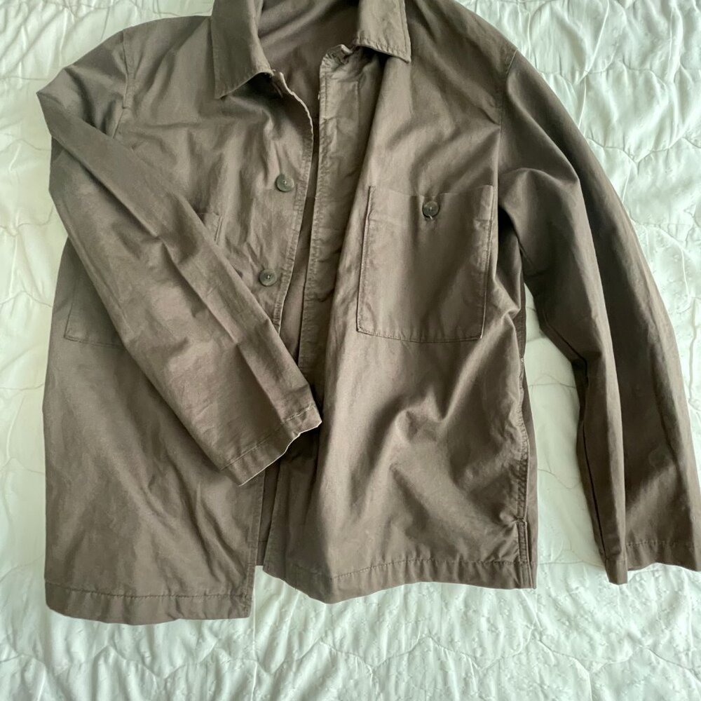 Brown Button Up Jacket - Picture 1 of 2